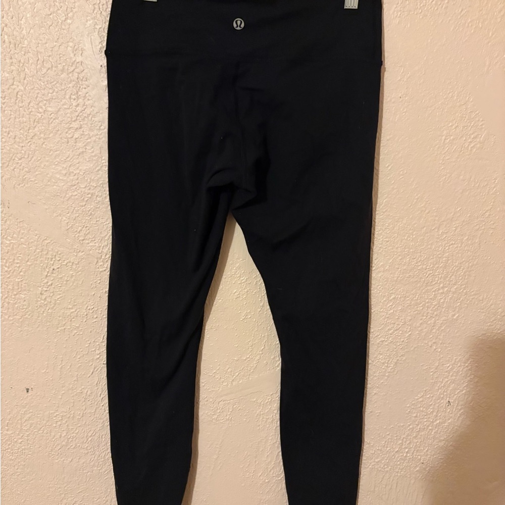 Lululemon Black High-Rise Wunder Under Leggings